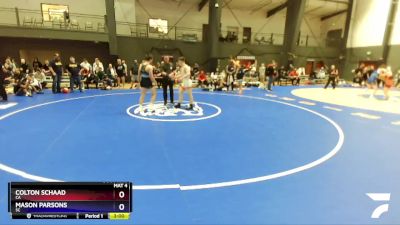 175 lbs Cons. Round 5 - Colton Schaad, CA vs Mason Parsons, SC