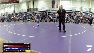 132 lbs Quarterfinal - Joelle Scott, PA vs Caylynn Chandler, MI