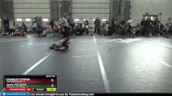 60 lbs Round 7 (8 Team) - Nate Picciotti, Railroad City Riders vs Charles Cooper, Warhawks Black