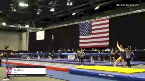 Cici Redd - Tumbling, NSB - 2021 USA Gymnastics Championships