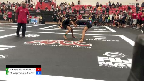 Echellei Kayte Sousa Alves vs Maria Luiza Teixeira De Aguiar 2024 ADCC Sao Paulo Open
