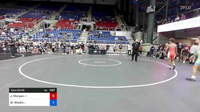 132 lbs Cons 64 #2 - Jace Morgan, Michigan vs Wyatt Medlin, Illinois