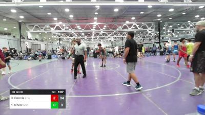 123 lbs Rr Rnd 6 - Dan Dennis, Steller Trained Mantis vs Noah Olivia, Savage Wrestling