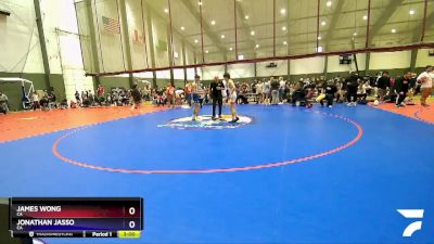 120 lbs Cons. Round 3 - James Wong, CA vs Jonathan Jasso, CA