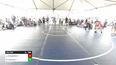 120 lbs Quarterfinal - Jovanni Evangelista, Cal Grapplers vs Michael-Sai Guerrero, South Hills HS