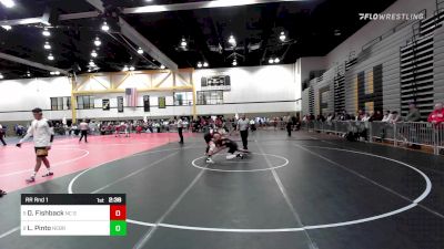 184B lbs Rr Rnd 1 - Dylan Fishback, NC State vs Lenny Pinto, Nebraska