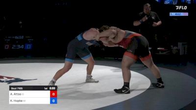 285 lbs Final - Aden Attao, Idaho vs Koy Hopke, Wisconsin