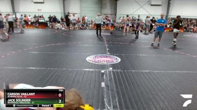 170 lbs Semis (4 Team) - Carson Vaillant, Alabama Elite vs Jack Solinger, Reverence Wrestling