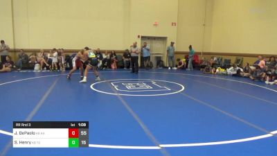 128 lbs Rr Rnd 3 - Joey DePaolo, K8 All-American vs Shad Henry, K8 Tristate Elite