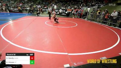 70 lbs Round Of 32 - Dakota Sandy, Mat Assassins vs Kholden House, Victory