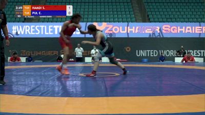 53 kg - Sarra Hamdi, TUN vs Esra Pul, TUR
