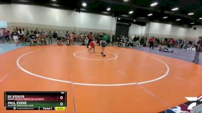 83 lbs 5th Place Match - Paul Evans, AllStar Wrestling Club vs Sy Stoute, North DeSoto Wrestling Academy