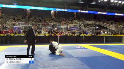 HARMONY GANIYA DIXON vs KATHERINE MIRACLE LO 2024 Pan Jiu Jitsu IBJJF Championship