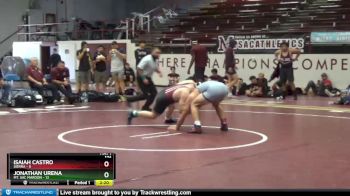174 lbs Round 4 (6 Team) - Jonathan Urena, Mt. SAC Maroon vs Isaiah Castro, Sierra