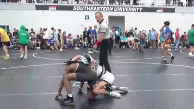 98 lbs Round 1 (4 Team) - Ty Valenzuela, Deltona WC vs Teequavious Mills, Glasgow Wrestling Academy