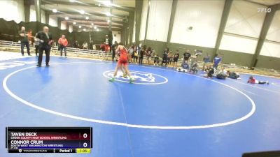 126 lbs 2nd Place Match - Connor Crum, South West Washington Wrestling Club vs Taven Deck, Crook County High School Wrestling