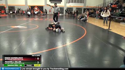 PW-14 lbs Round 1 - Knox Hamerlinck, Bettendorf Wrestling Club vs Maxwell Diller, Golden Hawk Wrestling Club
