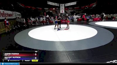 106 lbs Round 1 (12 Team) - Jasmin Figeroa, IEWA vs Destiny Huitron, LAWA