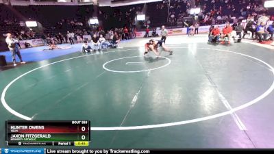 138 lbs Cons. Round 4 - Hunter Owens, Yelm vs Jaxon Fitzgerald, Kennedy Catholic