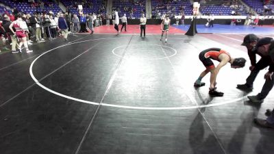 120 lbs Round Of 32 - Ian Spencer, Keene vs Peter Rincan, Billerica