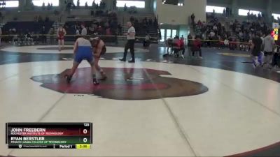 125 lbs Cons. Round 1 - John Freebern, Rochester Institute Of Technology vs Ryan Berstler, Pennsylvania College Of Technology