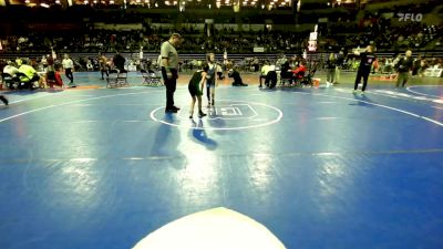 60 lbs Round Of 16 - Quinn Conover, Bernardsville vs Andraya Guedes, New Milford