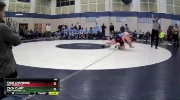 140 lbs Round 3 (4 Team) - Zach Clary, Perry Meridian vs Tank Chambers, East Central