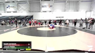 189 lbs 1st Place Match - Shane Davidson, Alfred-Almond Wrestling Club vs Judson Ferris, Baldwinsville Wrestling