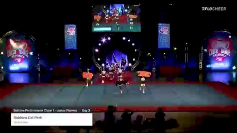 Robbins Cal Park - Youth Cheer [2021 Sideline Performance Cheer 1 - Junior Peewee Day 3] 2021 Pop Warner National Cheer & Dance Championship