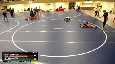 5th Place Match - Reid Leonardo, NRHEG Panther Youth Wrestling Club vs Nolan Harder, Minnesota