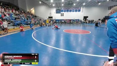 93 lbs Round 2 - Adriano Mendoza, Eastside United vs Samuel Harrison, Glenrock Wrestling Club