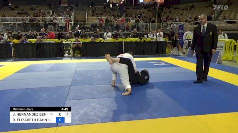 JAYLENE HERNANDEZ BENITEZ vs REGAN ELIZABETH DAHN 2024 Pan Jiu Jitsu IBJJF Championship