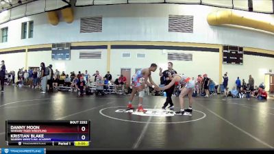 152 lbs Cons. Round 2 - Danny Moon, Warsaw Tiger Wrestling vs Kristian Blake, Warren Wrestling Academy