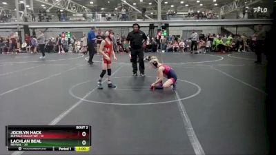 68 lbs Round 1 (4 Team) - Jocelyn Hack, Buffalo Valley WC vs Lachlan Beal, Revival