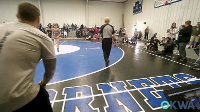 92 lbs Semifinal - Kaleb Labadie, Wagoner Takedown Club vs Caleb Kelley, Salina Wrestling Club