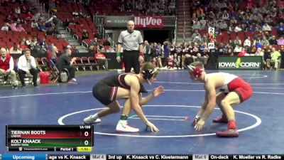 1A-138 lbs Cons. Round 4 - Tiernan Boots, Lisbon vs Kolt Knaack, North Tama