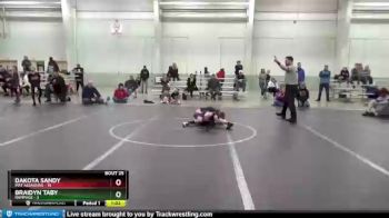 68 lbs Round 7 (8 Team) - Braidyn Taby, Rampage vs Dakota Sandy, Mat Assassins