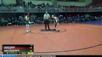 113 lbs Round 6 (8 Team) - Javier Pedro, Grand Island vs Owen McLaughlin, Lincoln Southwest