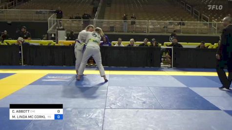 CHYANNE ABBOTT vs MEAGAN LINDA MC CORKLE 2024 Pan Jiu Jitsu IBJJF Championship