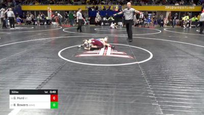 50 lbs Consi Of 16 #2 - Drew Hurd, St. Marys vs Brody Bowers, Armstrong