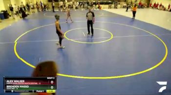 95 lbs Semis (4 Team) - Brenden Masso, WEM/JWP vs Alex Walser, Maple River/United South Central