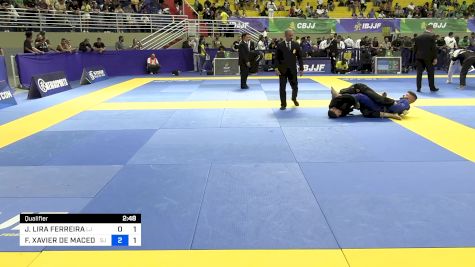 JOILSON LIRA FERREIRA vs FELIPE XAVIER DE MACEDO SILVA 2024 Brasileiro Jiu-Jitsu IBJJF