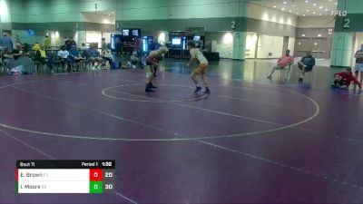 170 lbs Round 4 (6 Team) - Eli Brown, Storm Wrestling vs Ian Moore, Carolina Extreme