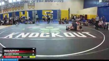 182 lbs Round 2 (8 Team) - Brian Burburija, Southside Mafia vs Brayden Wilken, Black & Blue