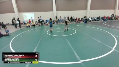 70 lbs Round 1 - Ioannis Kypriotakis, Katy Area Wrestling Club vs Akeem Jackson, Best Trained Wrestling