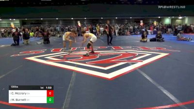 Match - Caden Mccrary, Ga vs Mick Burnett, Oh