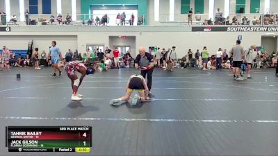 110 lbs Finals (8 Team) - Tahrik Bailey, Georgia United vs Jack Gilson, Florida Scorpions