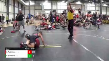 92 lbs Round 3 (6 Team) - Lachlan Robideau, Pomona Elite vs Rudy Mihelich, American Gladiators