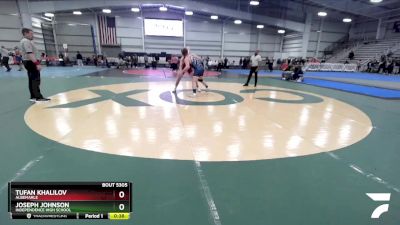 5-215 lbs Cons. Round 3 - Joseph Johnson, Independence High School vs Tufan Khalilov, Albemarle