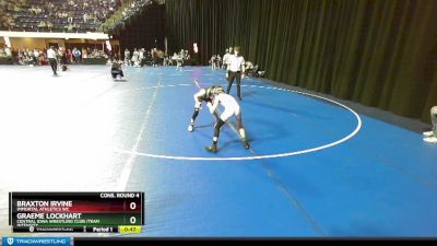 67 lbs Cons. Round 4 - Braxton Irvine, Immortal Athletics WC vs Graeme Lockhart, Central Iowa Wrestling Club /Team Intensity